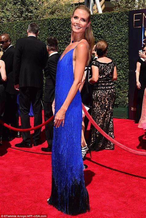 heidi klum blue versace|Heidi Klum emmy awards.